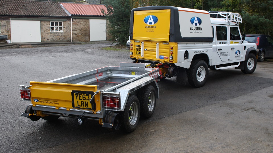 Network Rail Product Acceptance for our R2R Plant Trailer