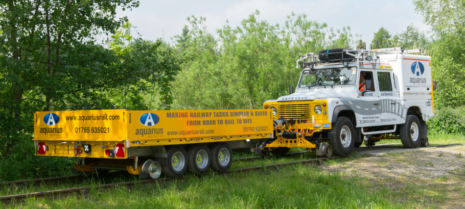 Aquarius Rail R2R Trailer - Available to Purchase or Hire